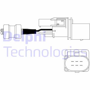 Lambdasonde Delphi ES11014-12B1 Lambdasonde Delphi ES11014-12B1 von Delphi