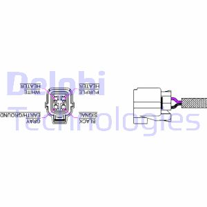 Lambdasonde Delphi ES20215-12B1 Lambdasonde Delphi ES20215-12B1 von Delphi