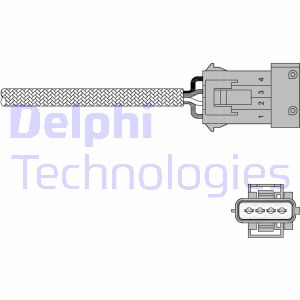 Lambdasonde Delphi ES20258-12B1 von Delphi