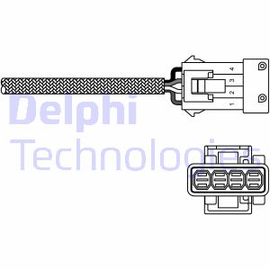 Lambdasonde Delphi ES20293-12B1 von Delphi
