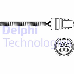 Lambdasonde Delphi ES20313-12B1 von Delphi