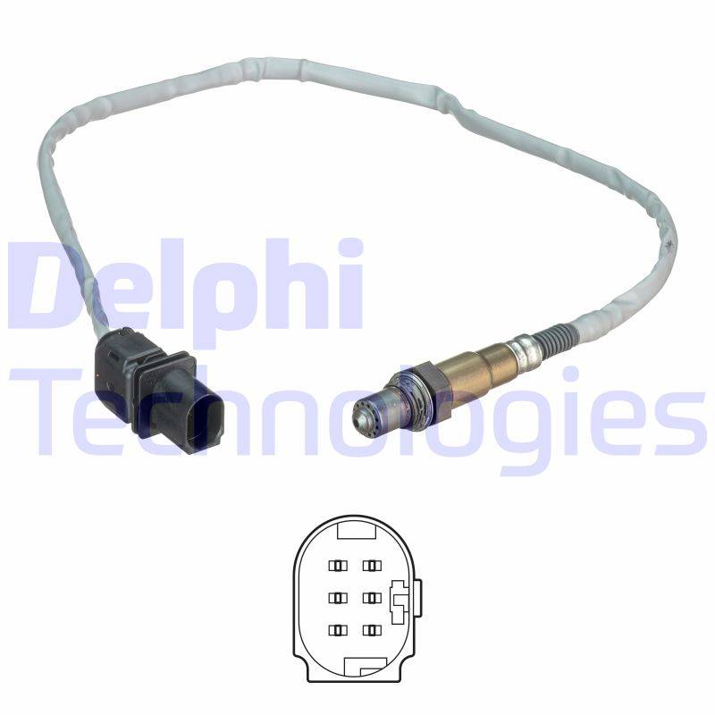 Lambdasonde Delphi ES20541-12B1 von Delphi