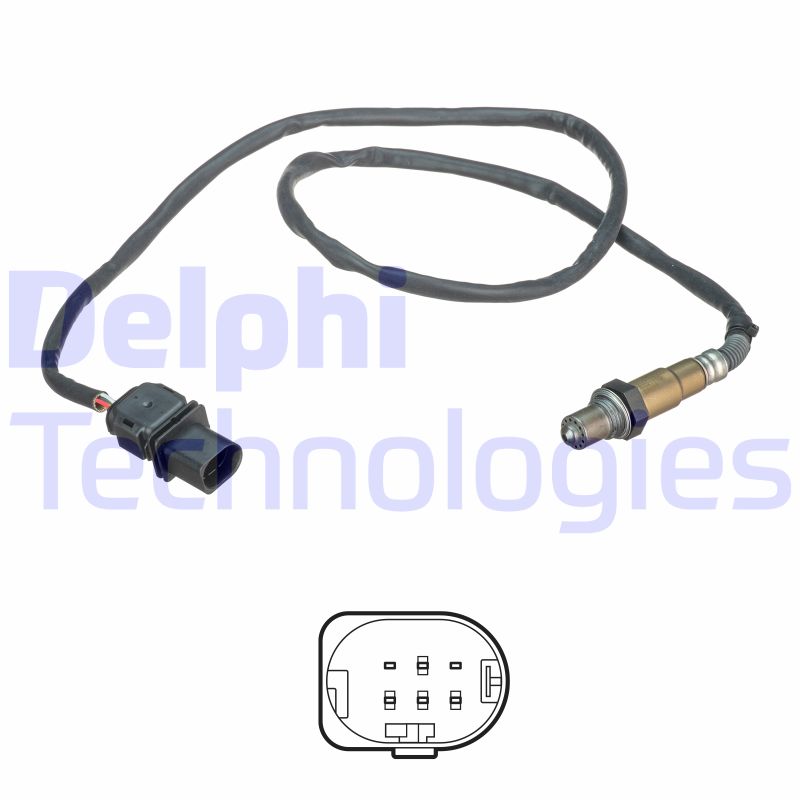 Lambdasonde Delphi ES21110-12B1 Lambdasonde Delphi ES21110-12B1 von Delphi