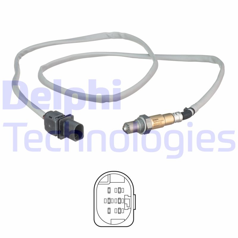 Lambdasonde Delphi ES21275-12B1 Lambdasonde Delphi ES21275-12B1 von Delphi