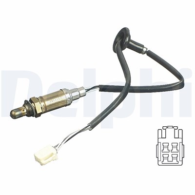 Delphi Lambdasonde [Hersteller-Nr. ES11106-12B1] für Toyota von Delphi