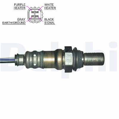Delphi Lambdasonde [Hersteller-Nr. ES20156-12B1] für Lexus, Toyota von Delphi