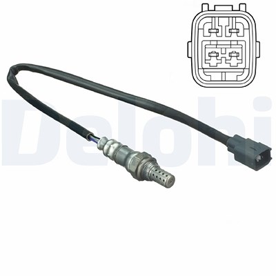 Delphi Lambdasonde [Hersteller-Nr. ES20157-12B1] für Lexus, Toyota von Delphi