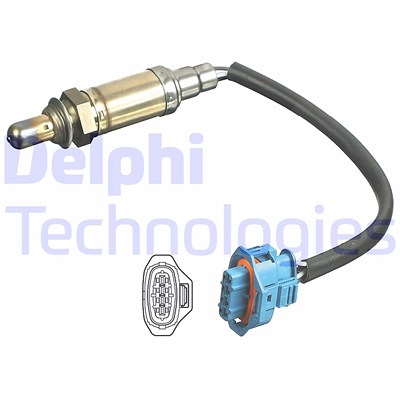 Delphi Lambdasonde [Hersteller-Nr. ES20429-12B1] für Chevrolet von Delphi