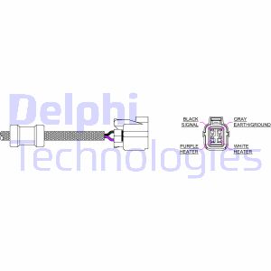 Lambdasonde vorne Delphi ES20128-12B1 von Delphi