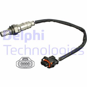 Lambdasonde vorne Delphi ES20427-12B1 von Delphi