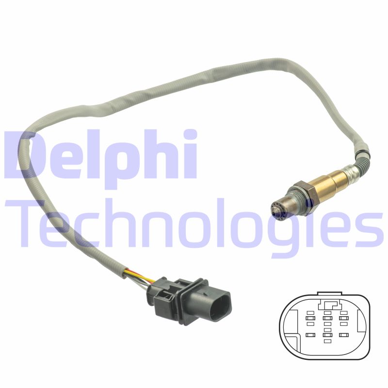 Lambdasonde vorne Delphi ES21065-12B1 Lambdasonde vorne Delphi ES21065-12B1 von Delphi