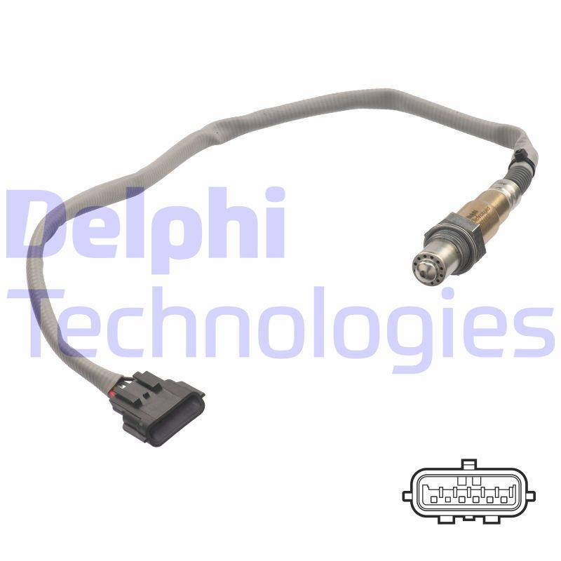 Lambdasonde vorne Delphi ES21117-12B1 von Delphi