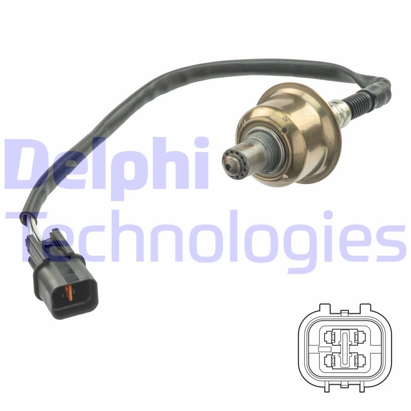 Lambdasonde vorne Delphi ES21125-12B1 Lambdasonde vorne Delphi ES21125-12B1 von Delphi