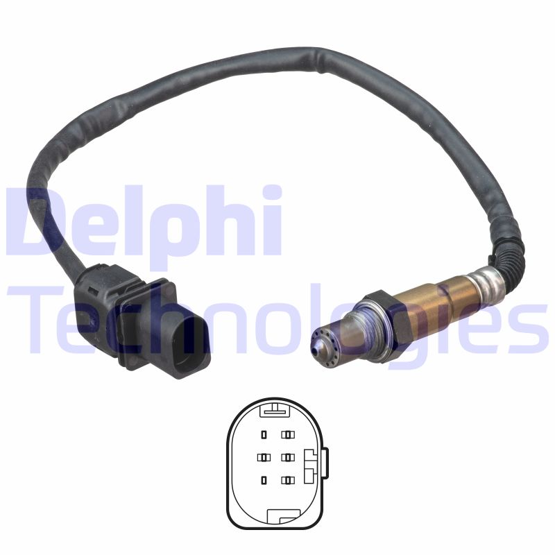 Lambdasonde vorne Delphi ES21168-12B1 Lambdasonde vorne Delphi ES21168-12B1 von Delphi