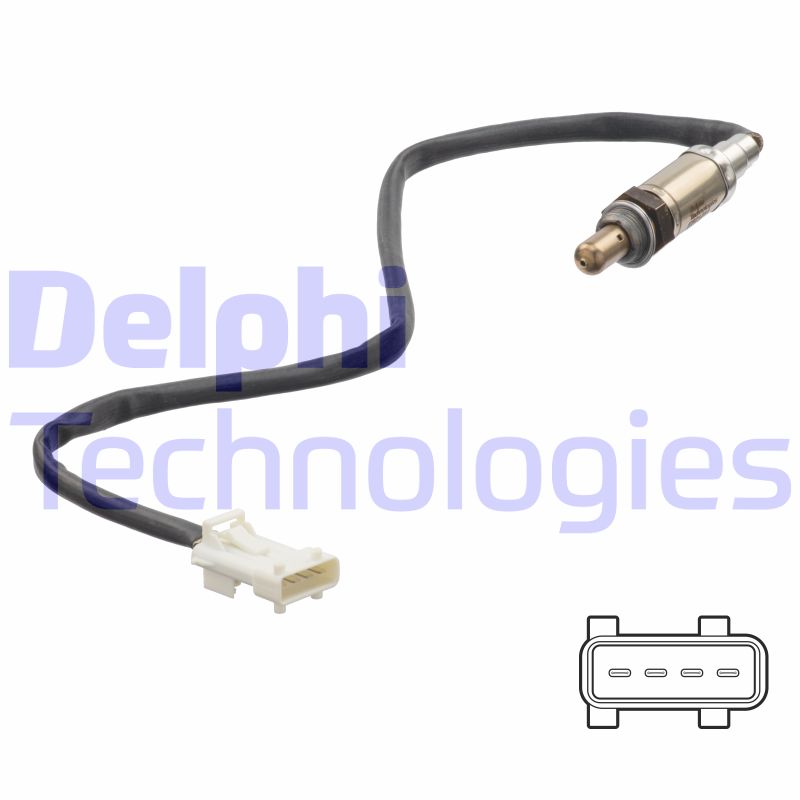 Lambdasonde vorne Delphi ES21251-12B1 Lambdasonde vorne Delphi ES21251-12B1 von Delphi