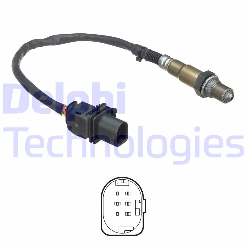 Lambdasonde vorne Delphi ES21306-12B1 Lambdasonde vorne Delphi ES21306-12B1 von Delphi