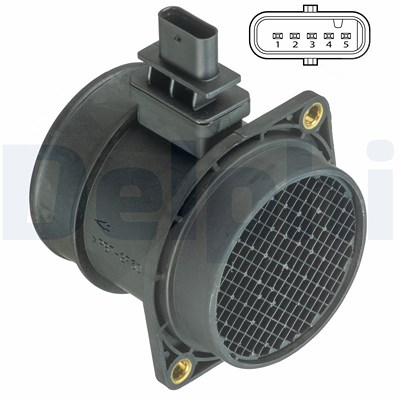 Delphi Luftmassenmesser [Hersteller-Nr. AF10391-12B1] für Hyundai, Kia von Delphi