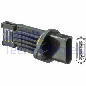 Luftmassenmesser Delphi AF10366-12B1 Luftmassenmesser Delphi AF10366-12B1 von Delphi