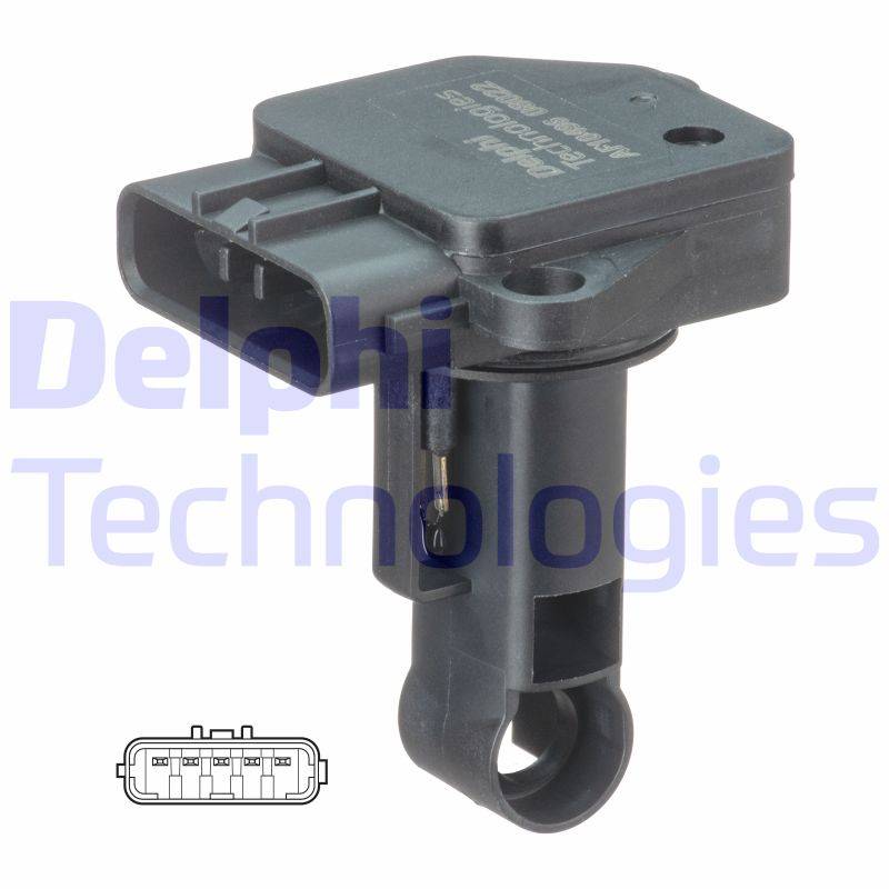 Luftmassenmesser Delphi AF10496-12B1 von Delphi