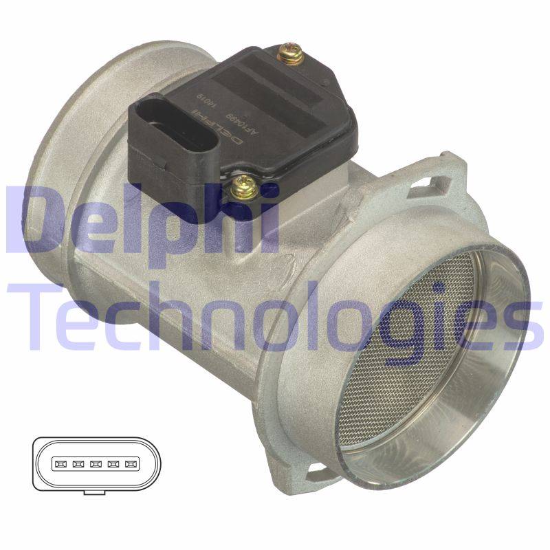 Luftmassenmesser Delphi AF10499-12B1 von Delphi