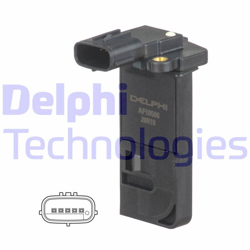 Luftmassenmesser Delphi AF10506-12B1 von Delphi