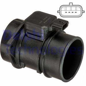 Luftmassenmesser Delphi AF10634-12B1 von Delphi