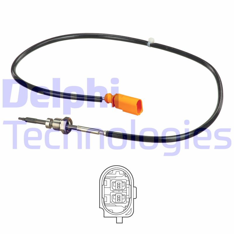 Sensor, Abgastemperatur Delphi TS30139 von Delphi