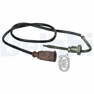Delphi Sensor, Abgastemperatur [Hersteller-Nr. TS30040] für VW von Delphi