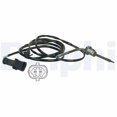 Delphi Sensor, Abgastemperatur [Hersteller-Nr. TS30063] für Opel, Vauxhall von Delphi