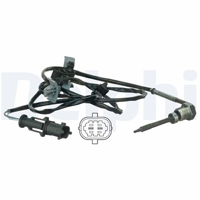 Delphi Sensor, Abgastemperatur [Hersteller-Nr. TS30067] für Opel, Vauxhall von Delphi
