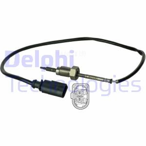 Sensor, Abgastemperatur vor Abgasturbolader Delphi TS30038 von Delphi