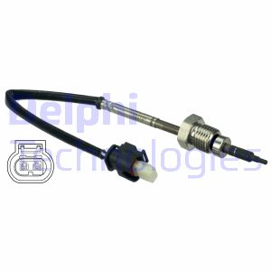 Sensor, Abgastemperatur vor Abgasturbolader Delphi TS30052 von Delphi