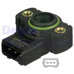 Delphi Sensor, Drosselklappenstellung [Hersteller-Nr. SS10996-12B1] für Seat, VW von Delphi
