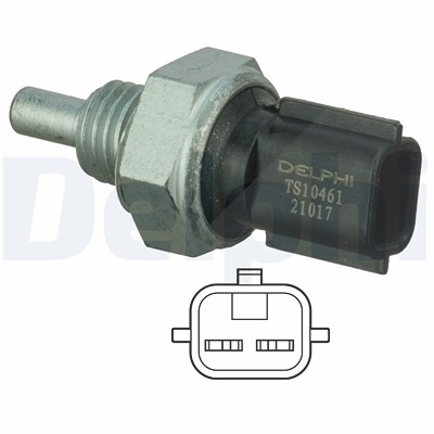 Delphi Sensor, Kühlmitteltemperatur [Hersteller-Nr. TS10461] für Dacia, Nissan, Renault von Delphi