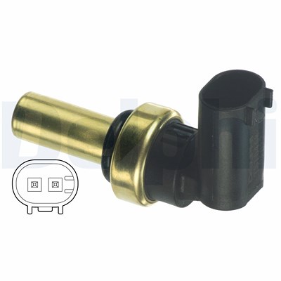 Delphi Sensor, Kühlmitteltemperatur [Hersteller-Nr. TS10468] für Alfa Romeo, Chevrolet, Fiat, Opel, Vauxhall von Delphi