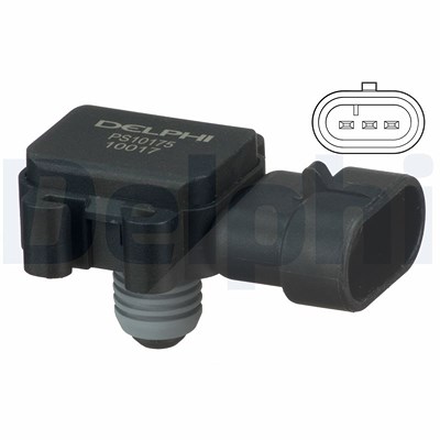 Delphi Sensor, Ladedruck [Hersteller-Nr. PS10175] für Nissan, Opel, Renault, Vauxhall von Delphi
