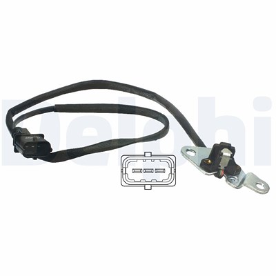 Delphi Sensor, Nockenwellenposition [Hersteller-Nr. SS11004] für Alfa Romeo, Fiat, Lancia, Opel, Suzuki von Delphi