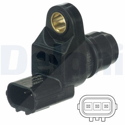 Delphi Sensor, Nockenwellenposition [Hersteller-Nr. SS11144] für Honda von Delphi