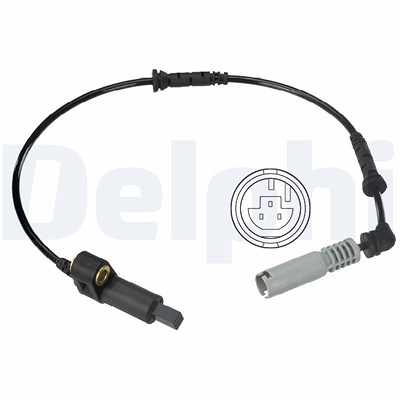 Delphi Sensor, Raddrehzahl [Hersteller-Nr. SS20040] für BMW von Delphi