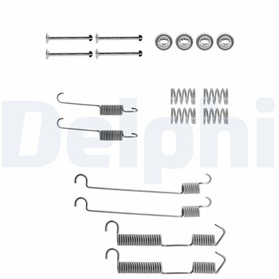 Delphi Zubehörsatz, Bremsbacken [Hersteller-Nr. LY1054] für BMW, Suzuki von Delphi