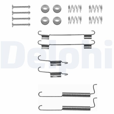 Delphi Zubehörsatz, Bremsbacken [Hersteller-Nr. LY1292] für Chevrolet, Daewoo von Delphi