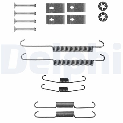 Delphi Zubehörsatz, Bremsbacken [Hersteller-Nr. LY1337] für Suzuki von Delphi