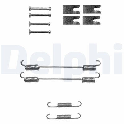 Delphi Zubehörsatz, Bremsbacken [Hersteller-Nr. LY1346] für Fiat, Nissan von Delphi