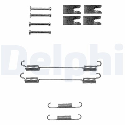 Delphi Zubehörsatz, Bremsbacken [Hersteller-Nr. LY1346] für Fiat von Delphi