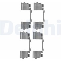Zubehörsatz, Scheibenbremsbelag DELPHI LX0479 von Delphi