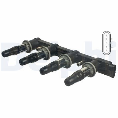 Delphi Zündspule [Hersteller-Nr. CE01840-12B1] für Chevrolet von Delphi