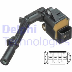 Zündspule Delphi GN10690-12B1 Zündspule Delphi GN10690-12B1 von Delphi