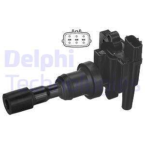 Delphi Zündspule [Hersteller-Nr. GN10385-12B1] für Mitsubishi von Delphi