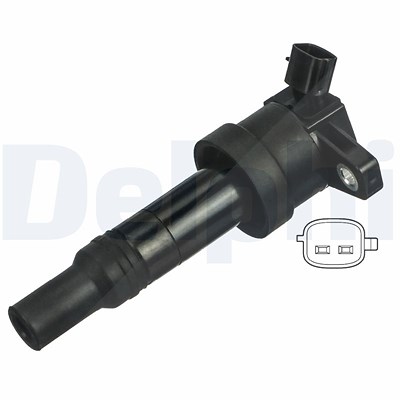 Delphi Zündspule [Hersteller-Nr. GN10585-12B1] für Hyundai, Kia von Delphi