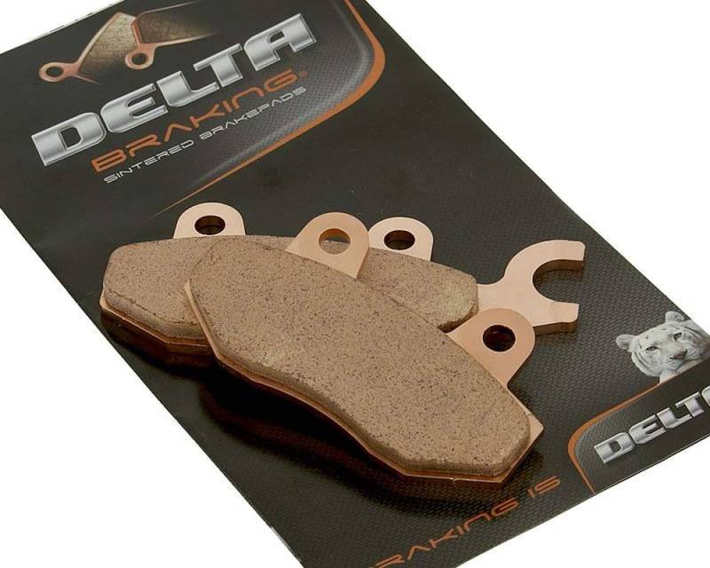 Bremsbeläge DELTA BRAKING Sinter - KYMCO 50 Activ Baujahr 05-06 (Vorne) von Delta Faucet